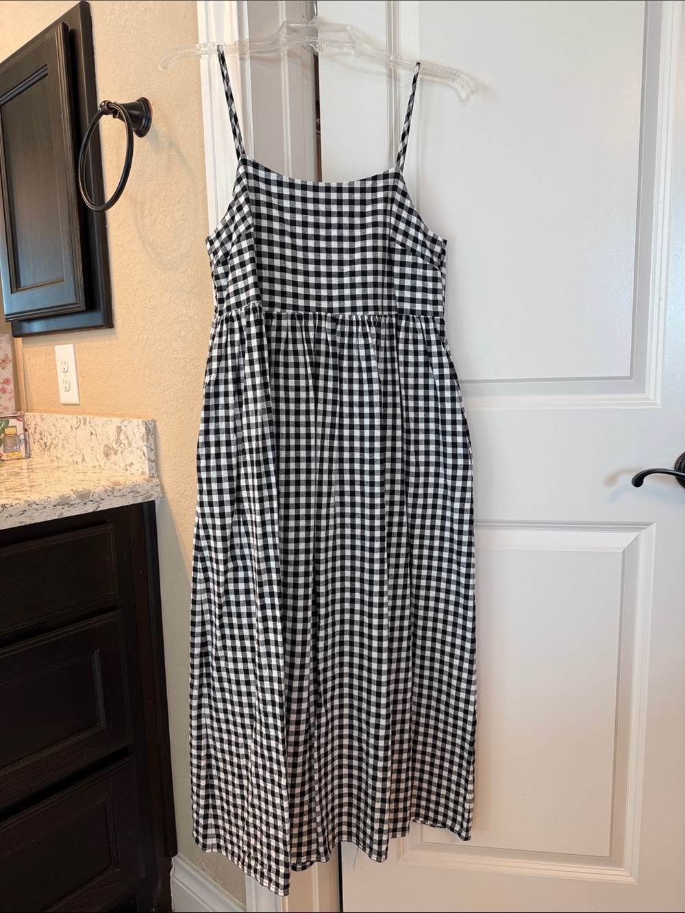 STORIA midi maxi dress black white summer fall resort vacation school casual